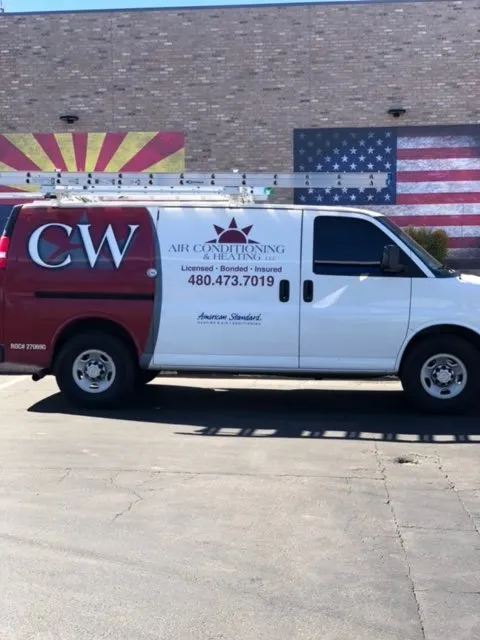 Slide of CW Air Conditioning & Heating