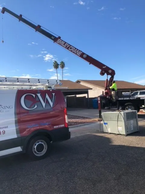 Slide of CW Air Conditioning & Heating