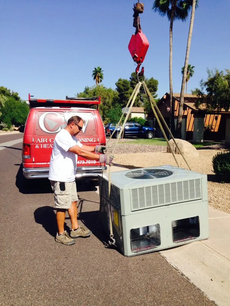 Slide of CW Air Conditioning & Heating