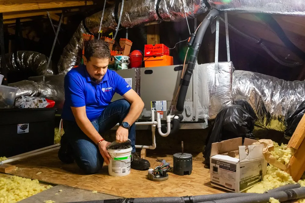 Slide of Cyclone Heating & Air