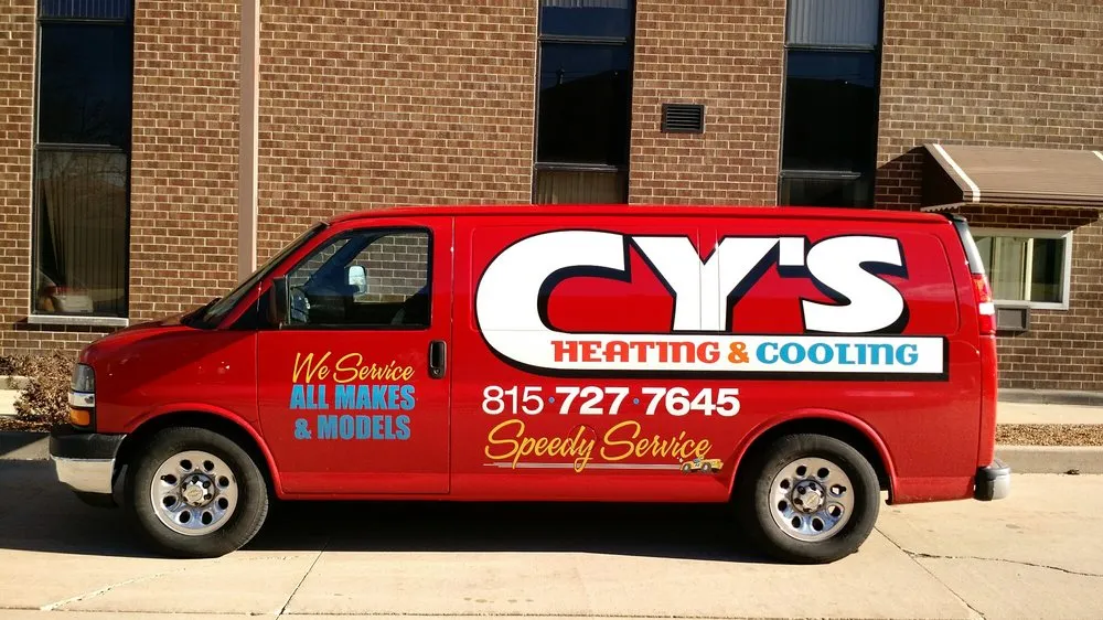 Slide of Cy's Heating & Cooling