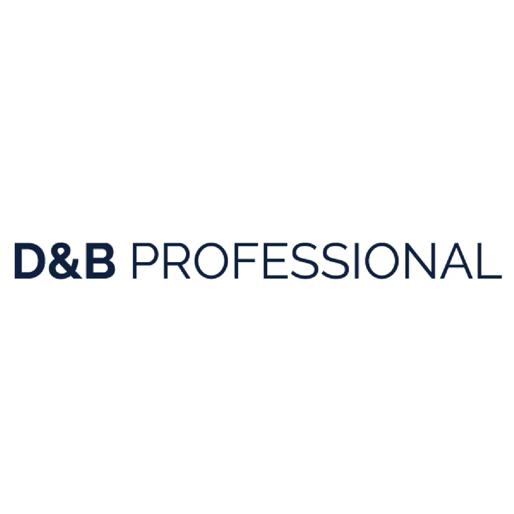 Slide of D & B Professional