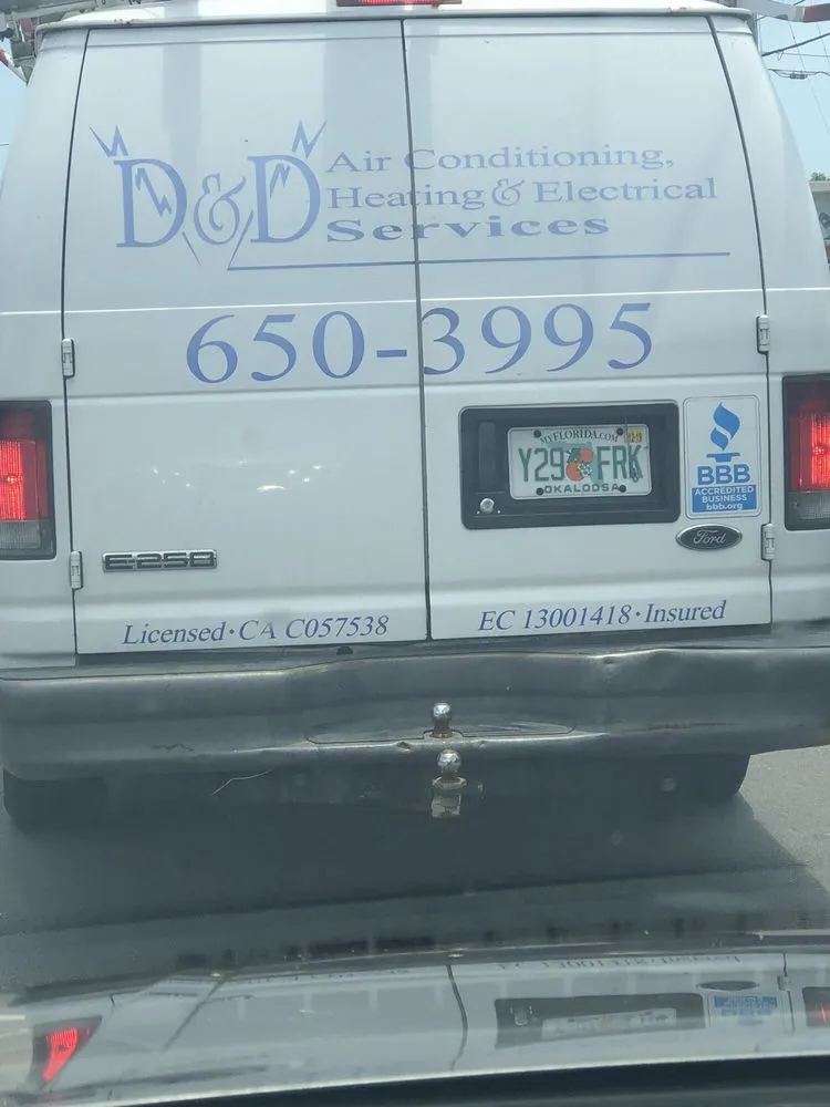 Slide of D & D Air Conditioning Heating & Electrical Services
