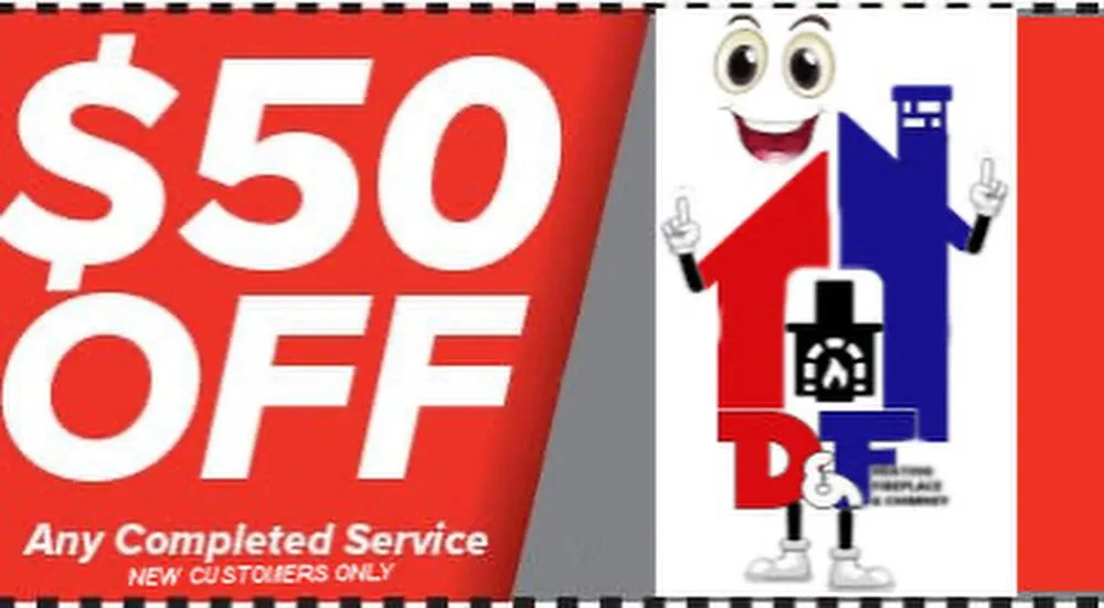 Slide of D & F Heating, Fireplace and Chimney