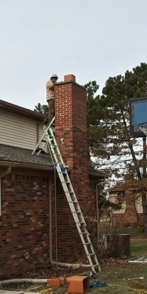 Slide of D & F Heating, Fireplace and Chimney