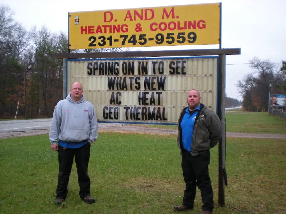 Slide of D & M Heating & Cooling