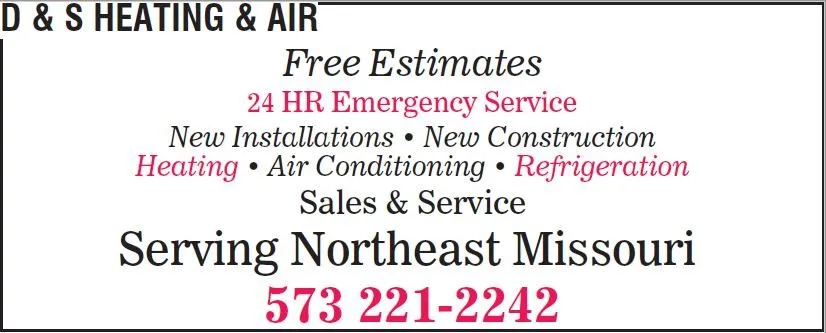 Reliable HVAC repair in New London, MO by D & S Heating & Air