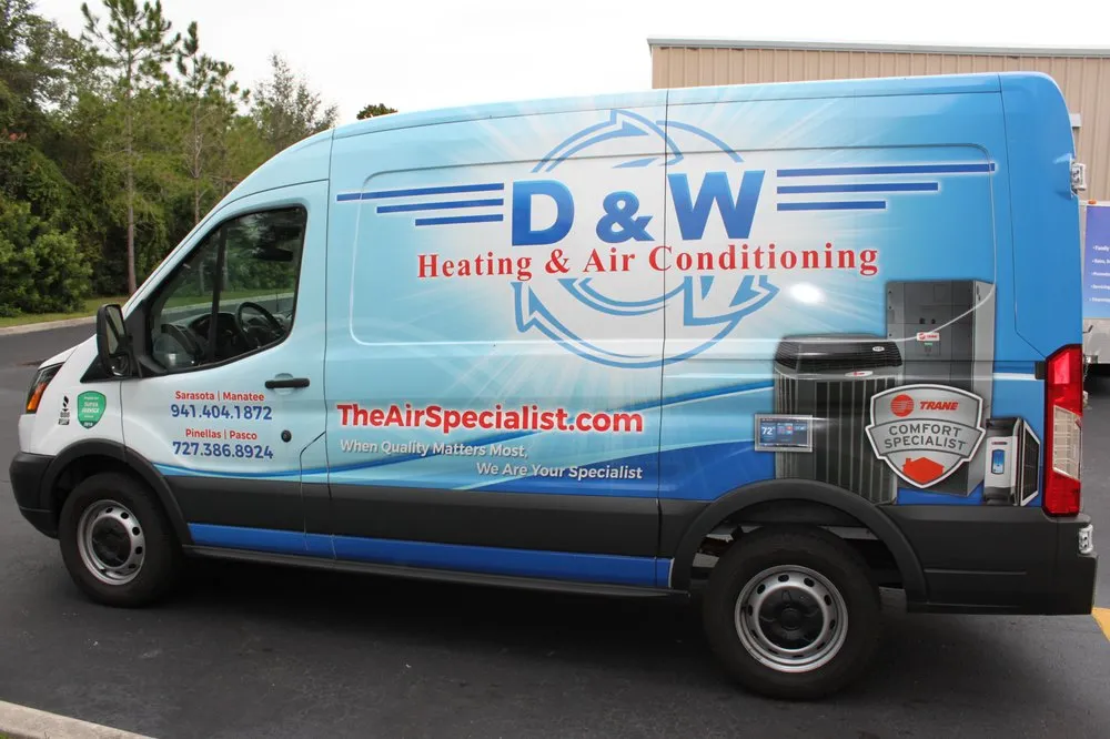 Slide of D & W Heating & Air Conditioning