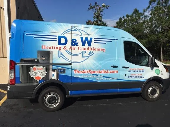 Slide of D & W Heating & Air Conditioning