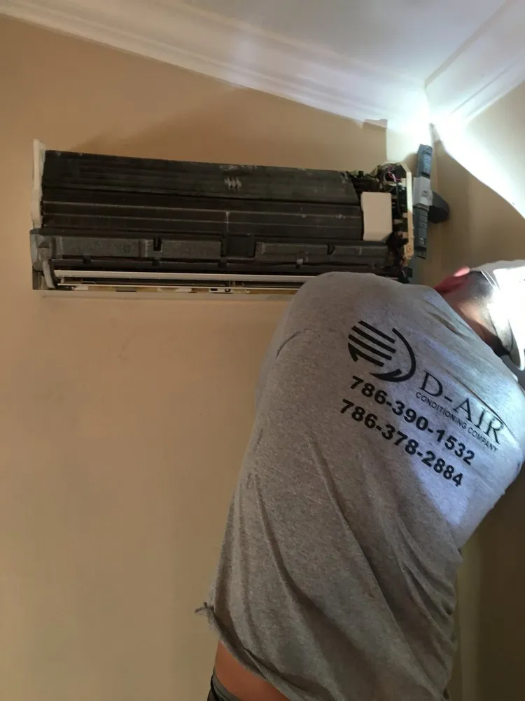 Slide of D Air Conditioning Company