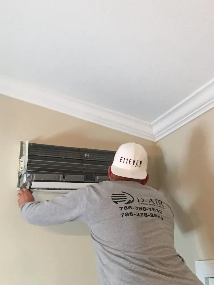 Slide of D Air Conditioning Company