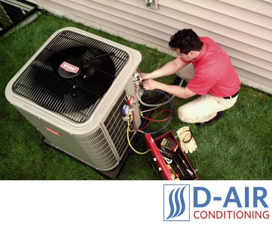 Slide of D Air Conditioning Company