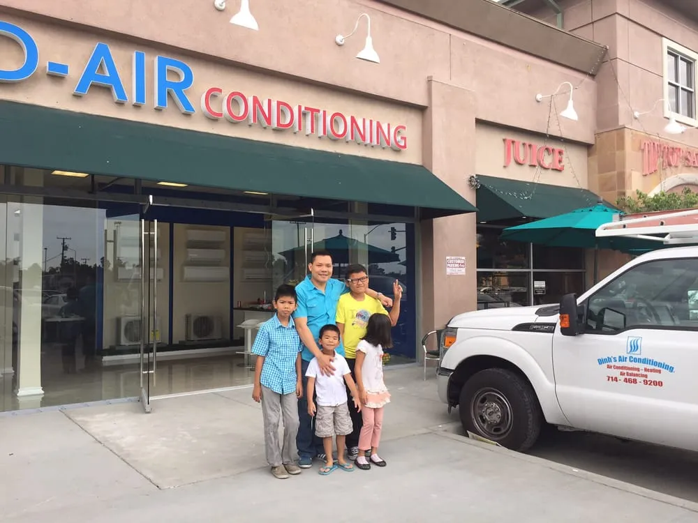 Slide of D Air Conditioning Company