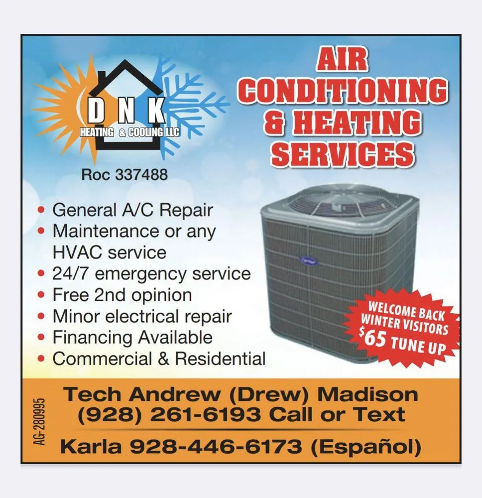 Slide of D N K Heating & Cooling