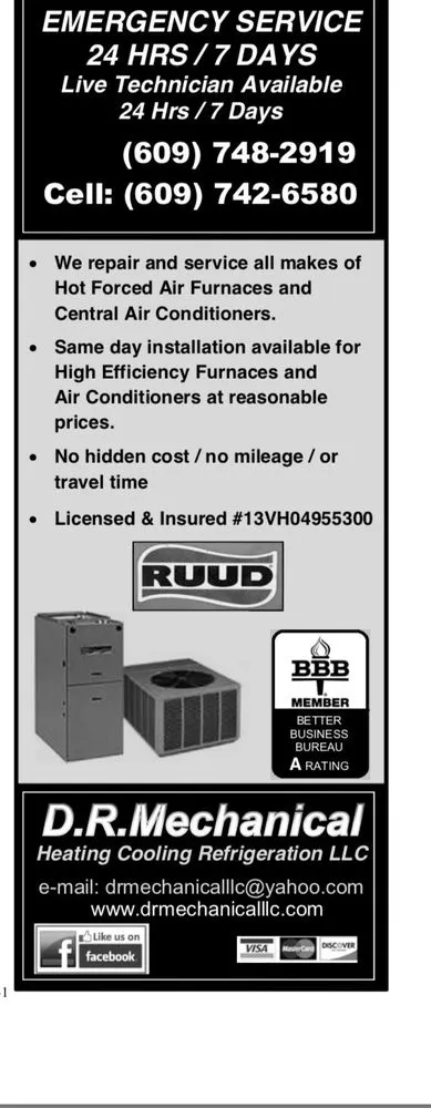 Slide of D R Mechanical Heating Cooling and Refrigeration LLC