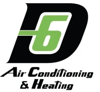 D6 Air Conditioning and Heating Logo