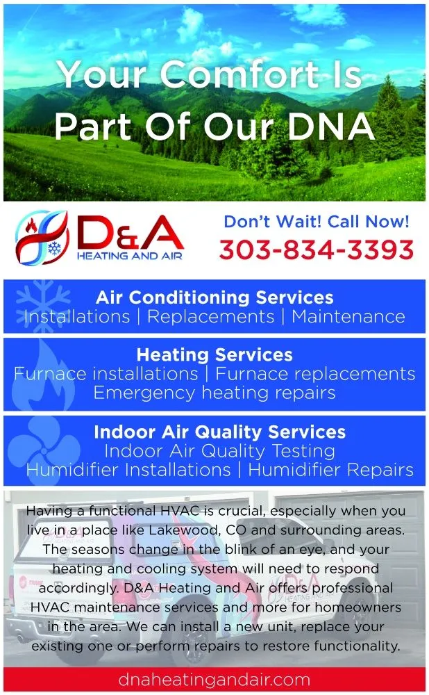 Slide of D&A Heating and Air