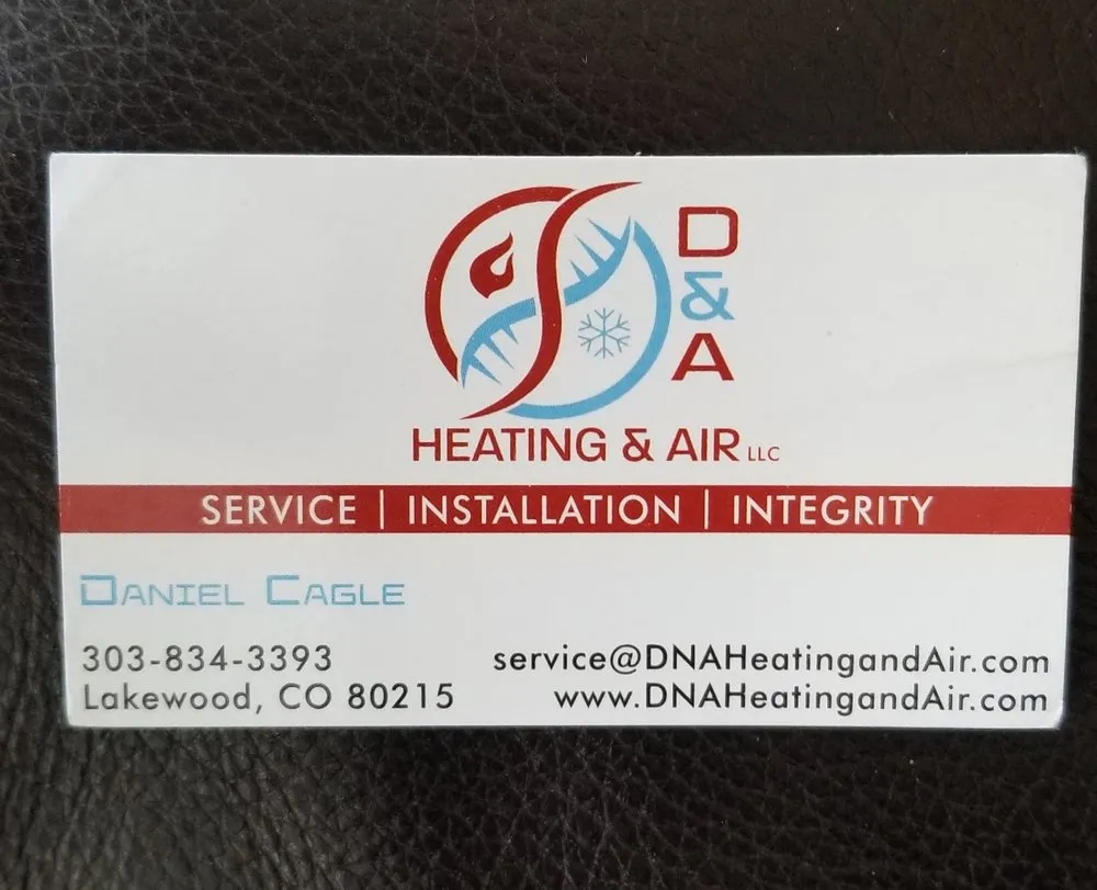 Slide of D&A Heating and Air
