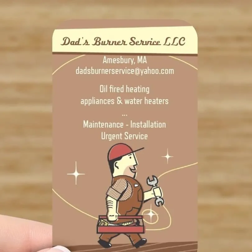 Slide of Dad’s Burner Service