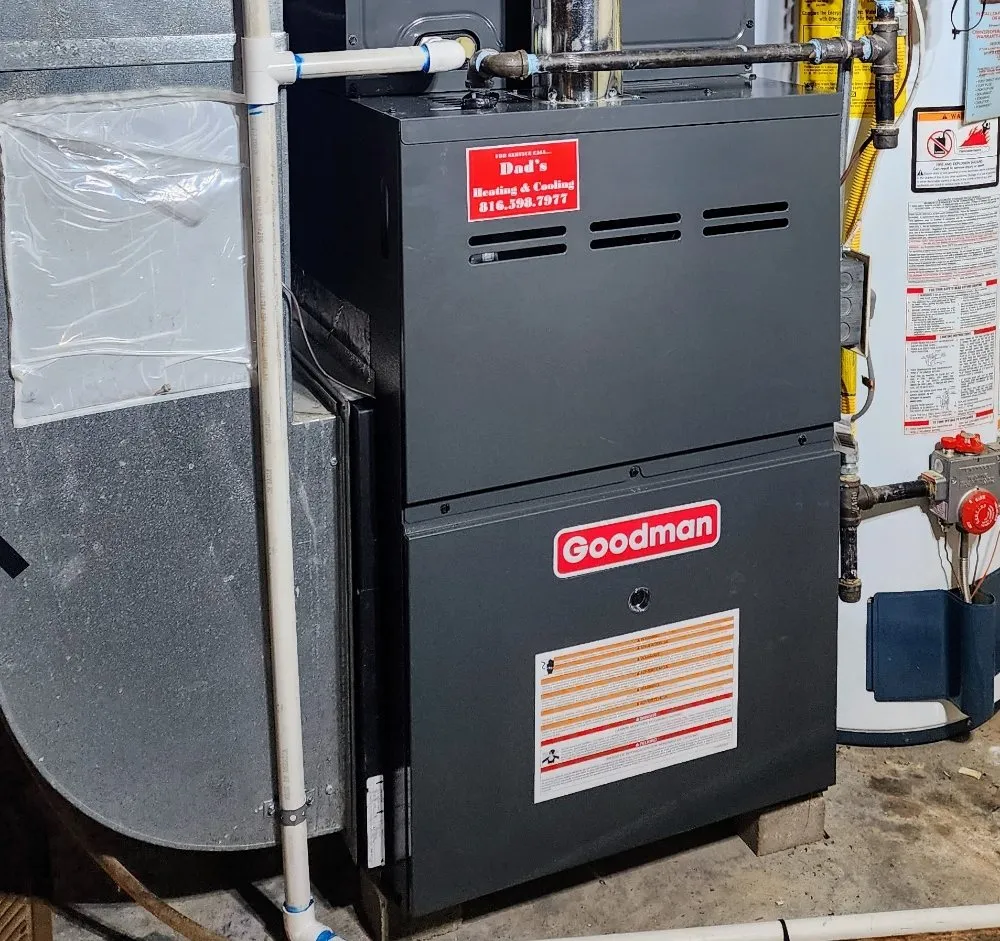 Slide of Dad’s Heating and Cooling