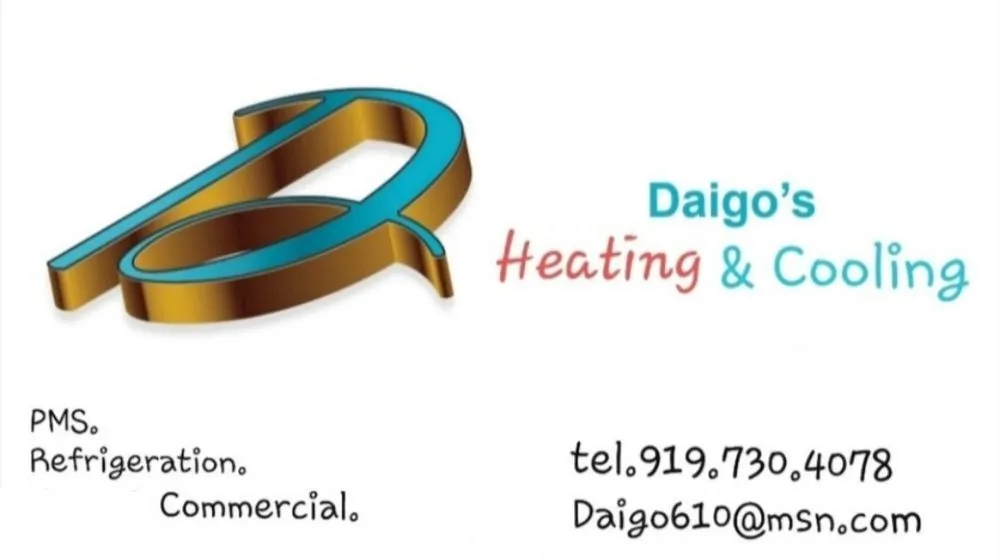 Slide of Daigo's Heating and Cooling