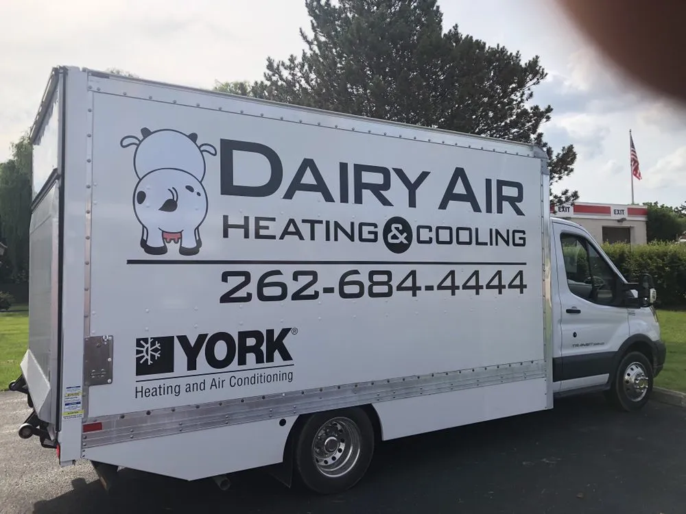 Slide of Dairy Air Heating & Cooling