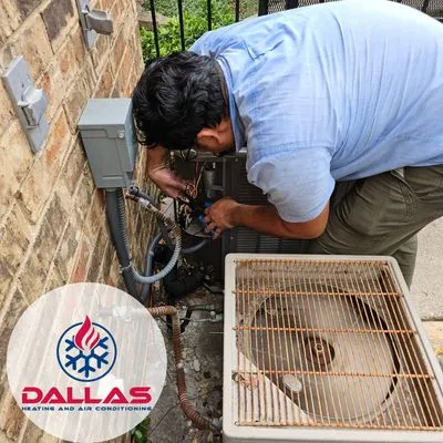 Dallas Heating and Air Conditioning Logo