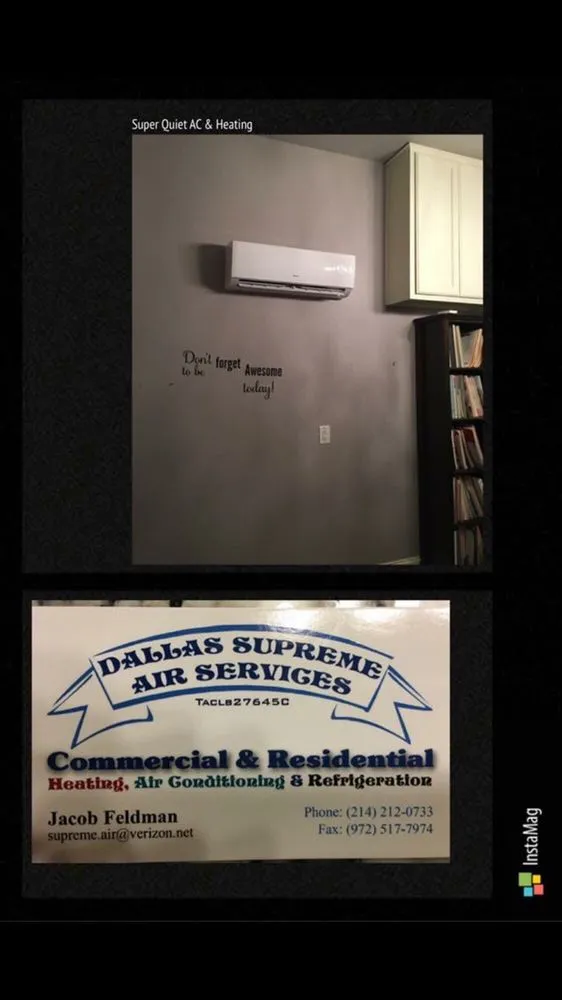 Slide of Dallas Supreme Air Services