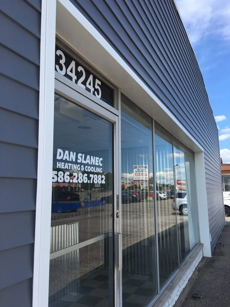 Slide of Dan Slanec Heating and Cooling