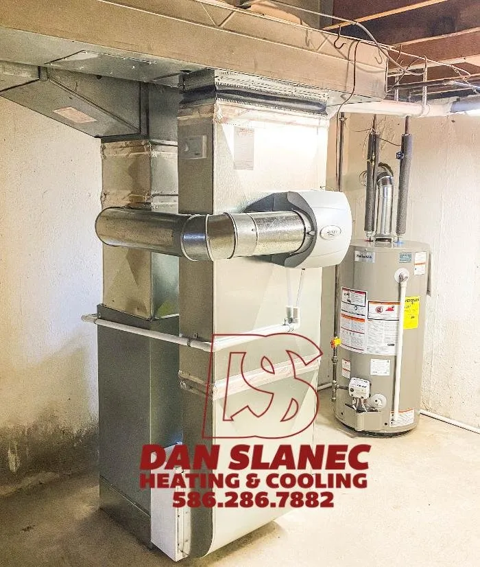 Slide of Dan Slanec Heating and Cooling