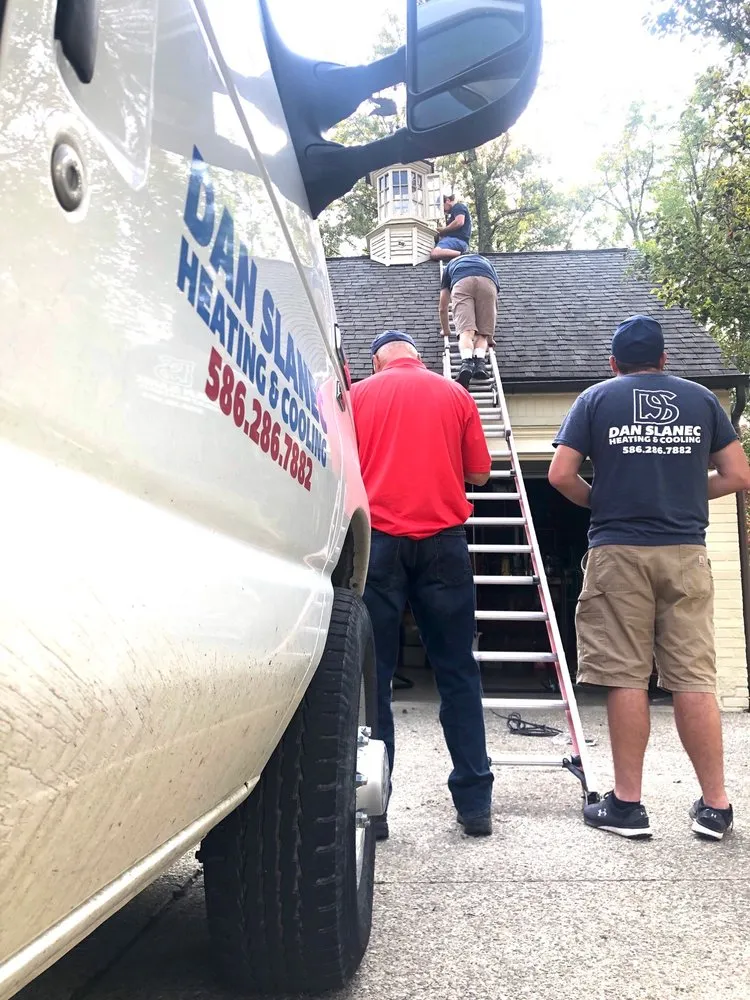 Slide of Dan Slanec Heating and Cooling