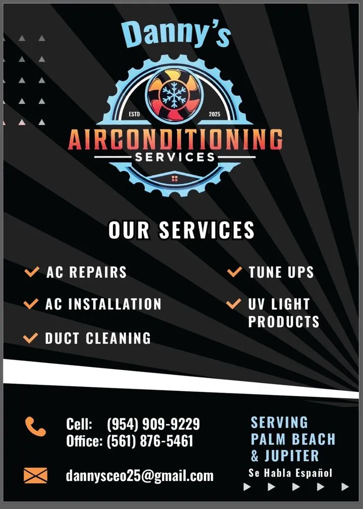 Slide of Danny's Air Conditioning Service