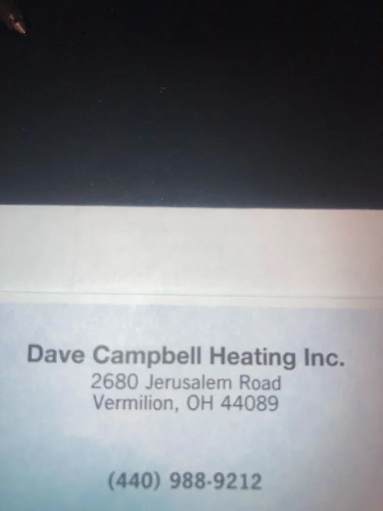 Slide of Dave Campbell Heating