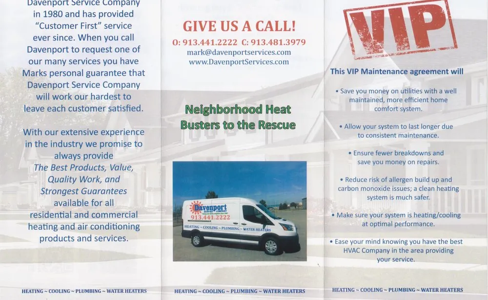 Slide of Davenport Service