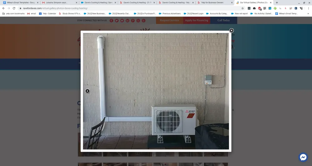 Slide of Dave's Cooling & Heating