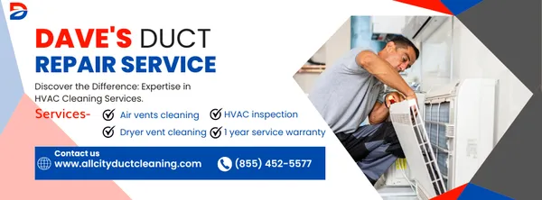 Dave's Duct Repair Service Logo