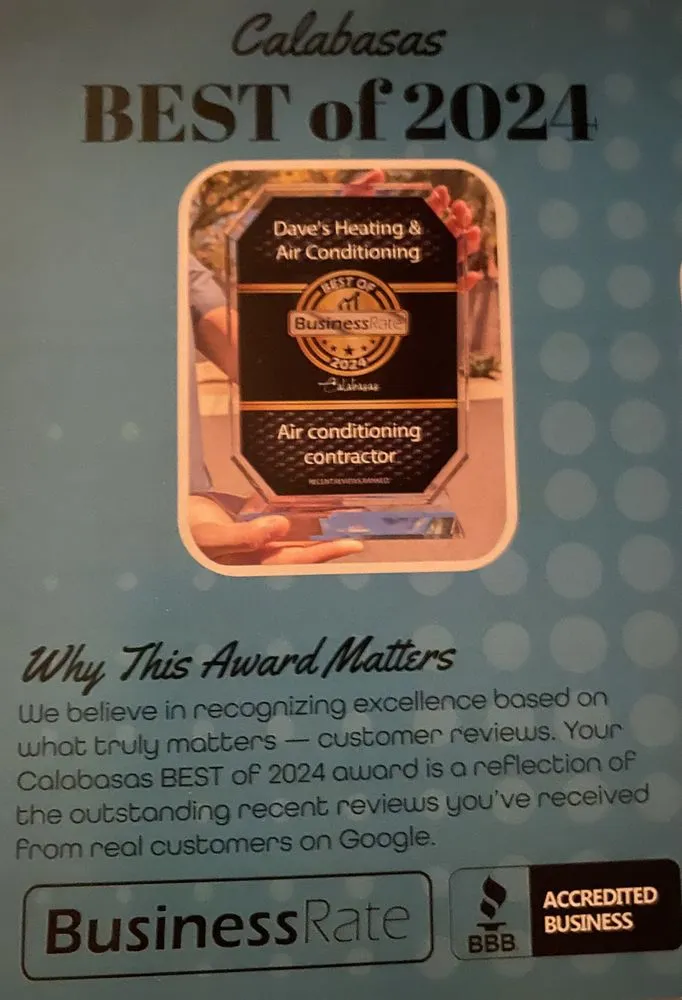 Slide of Dave's Heating & Air Conditioning