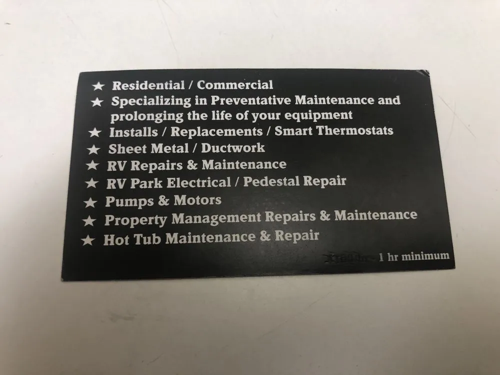 Slide of Dave's HVAC