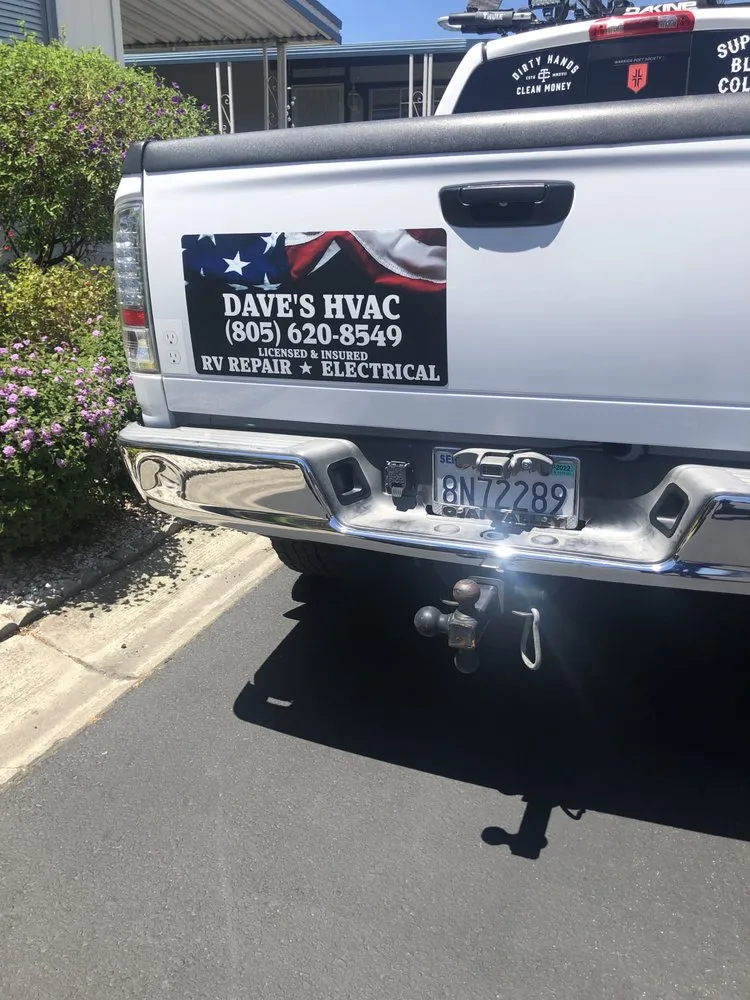 Slide of Dave's HVAC
