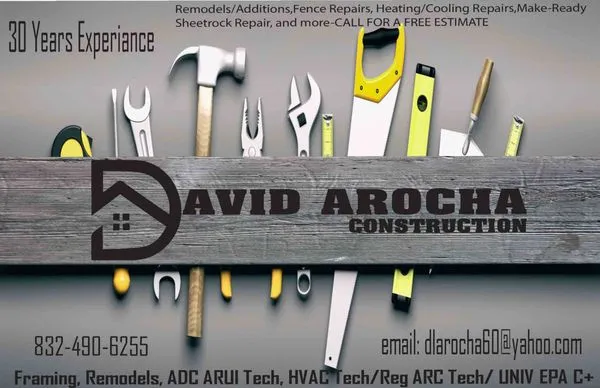 David Arocha Construction Logo