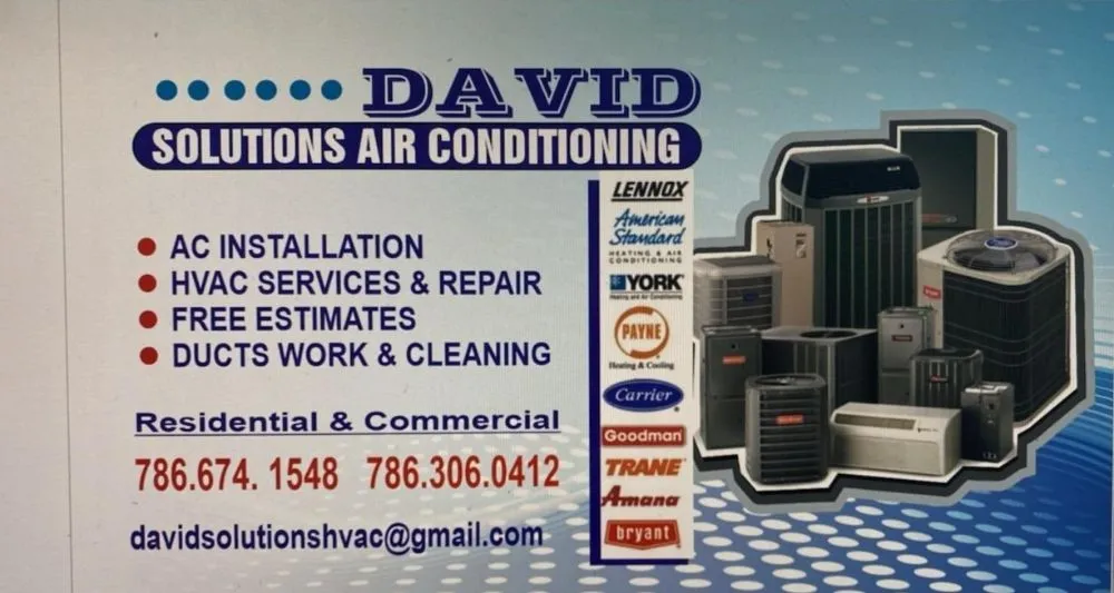 Slide of David Solutions Air Conditioning