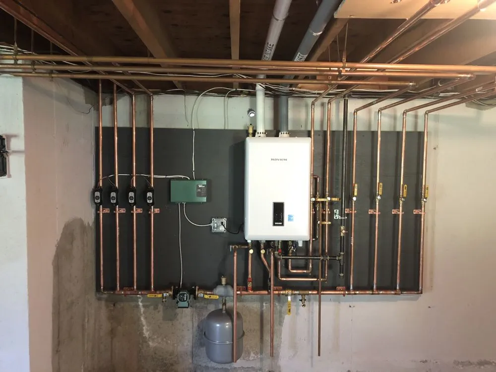 Slide of David Young, Heating