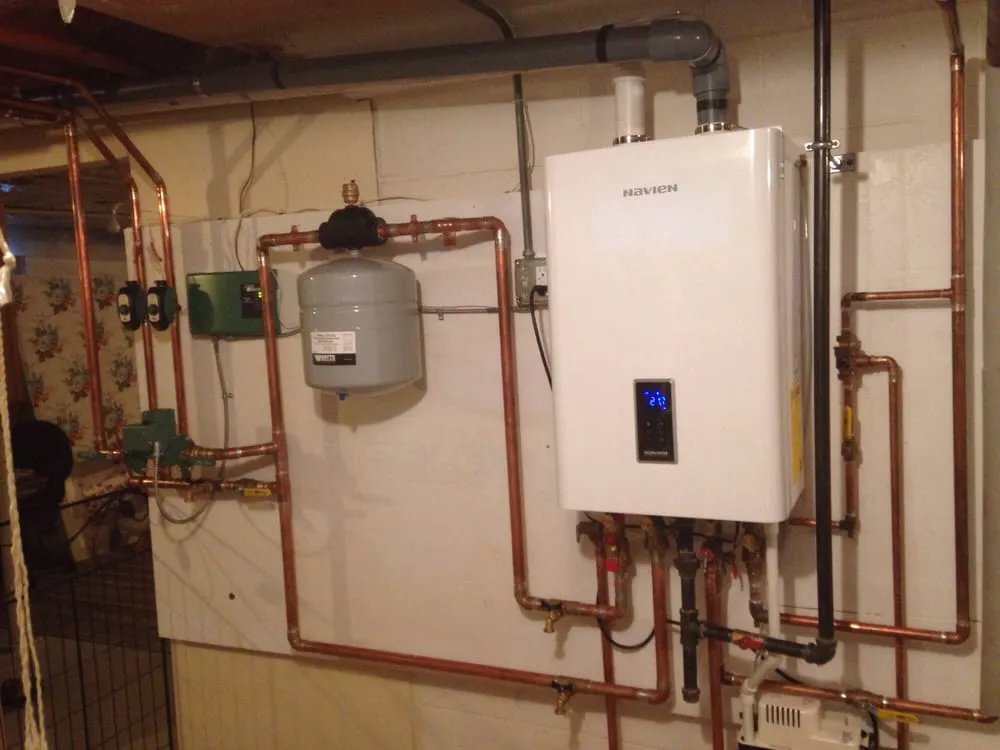 Slide of David Young, Heating