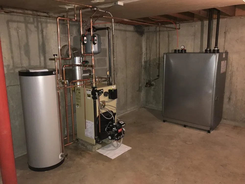 Slide of David Young, Heating