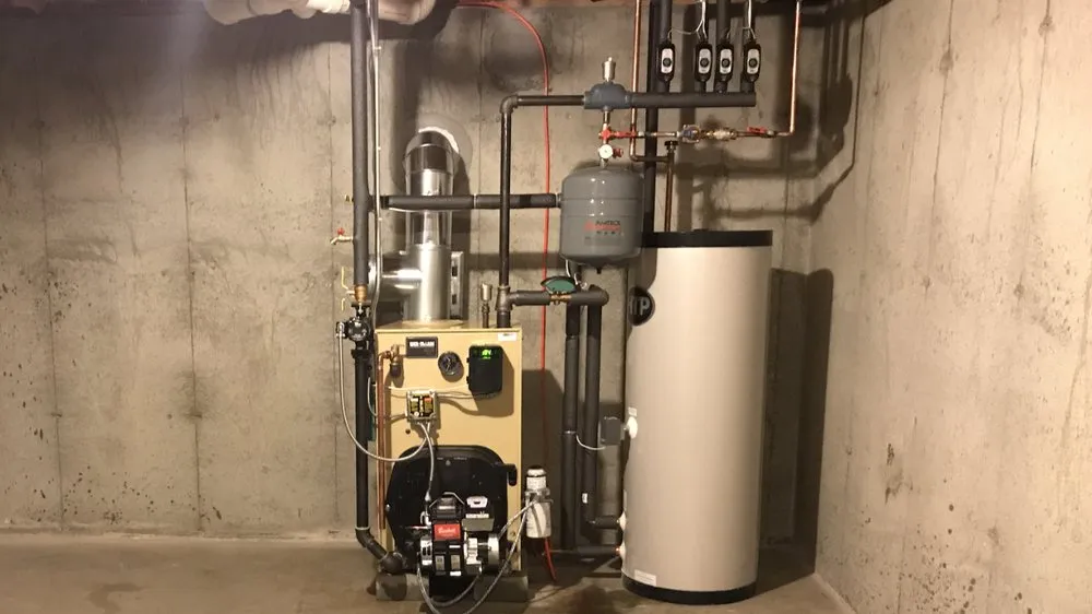 Slide of David Young, Heating