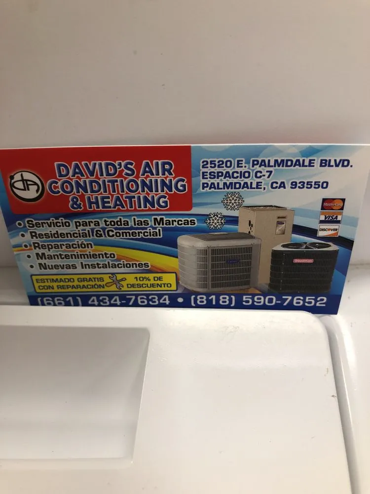 Slide of David's Appliances