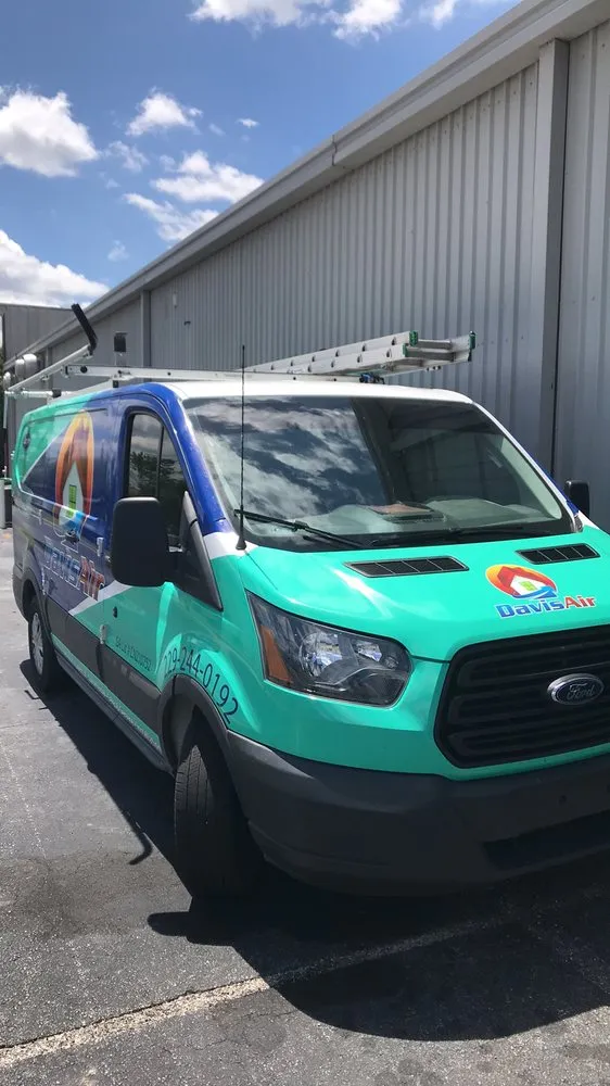 Slide of Davis Air Conditioning Company