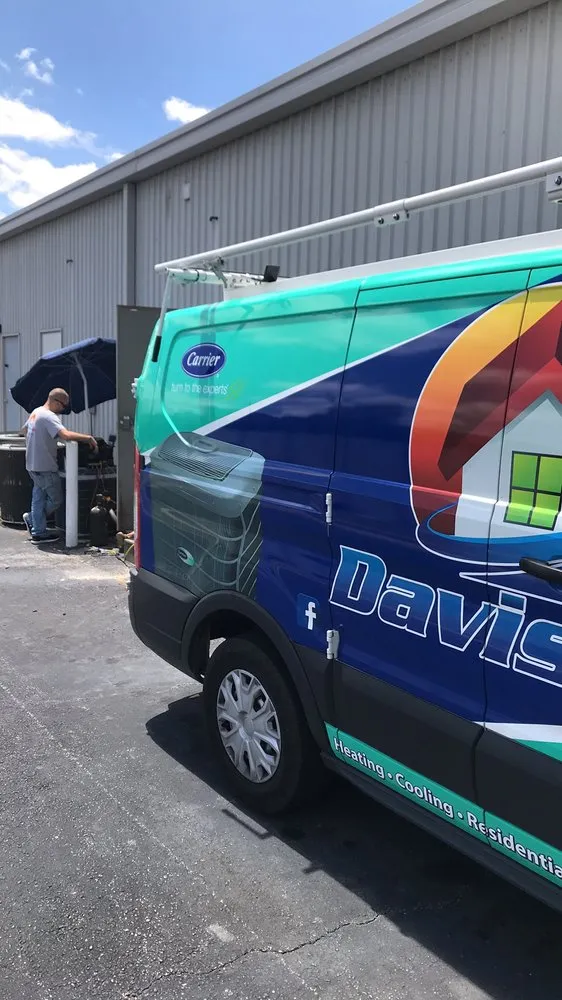 Slide of Davis Air Conditioning Company