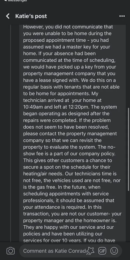 Slide of Davis Heating & AC