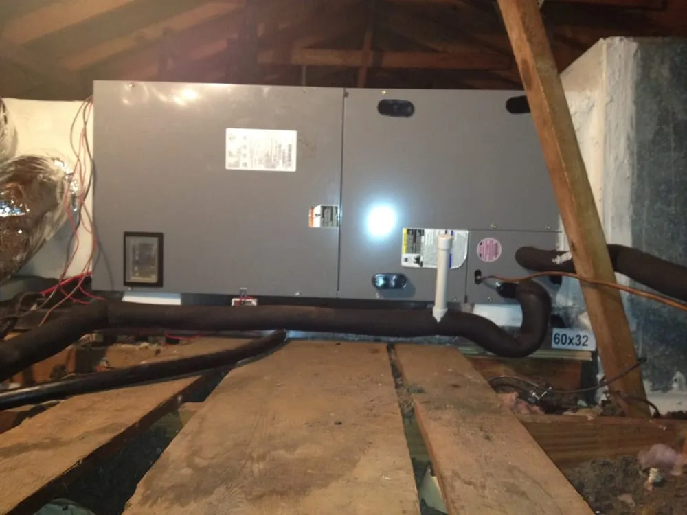 Slide of Day & Night AC & Heating